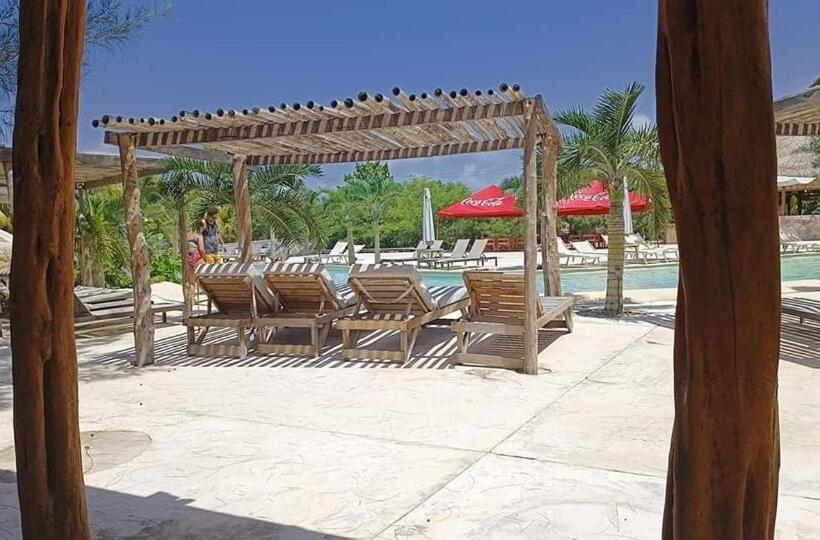 标准间带游泳池, Cabañas Perla Escondida