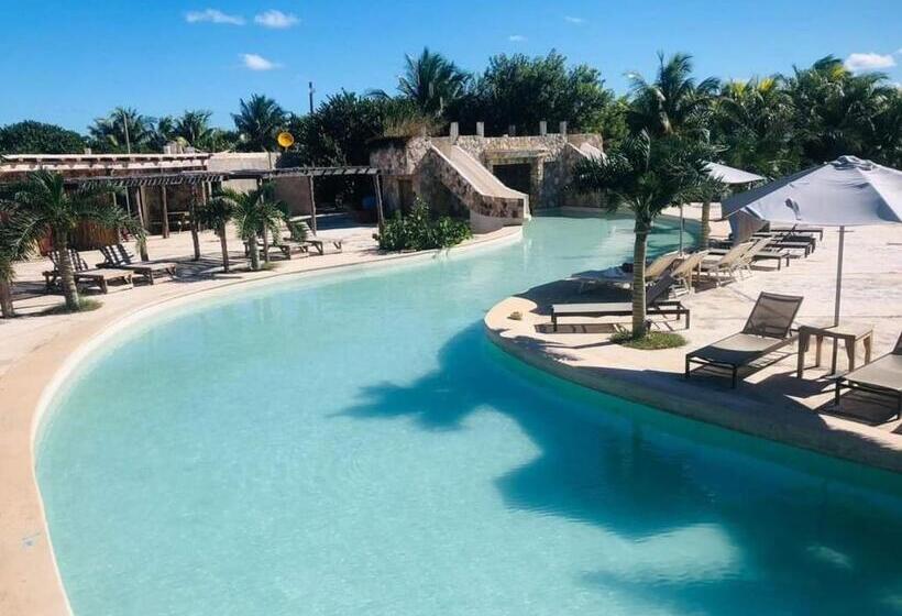 プールビュースタンダードルーム, Cabañas Perla Escondida