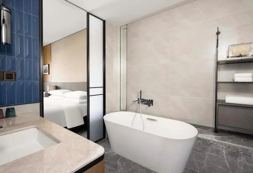 景色の見えるデラックスルーム, Sheraton Pujiang