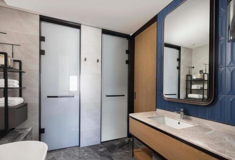 클럽 룸 킹침대, Sheraton Pujiang