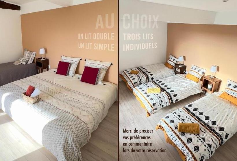 Номер Стандарт Трехместный, La Maison Des Crêtes