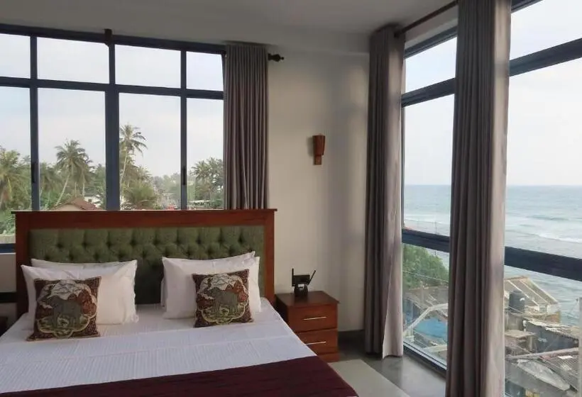 オーシャンビューデラックスルームバルコニー付き, Surf View Resort
