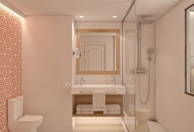 اتاق اساندارد با چشم‌انداز جانبی به دریا, DAIA Slow Beach Hotel Conil - Adults Only Recommended