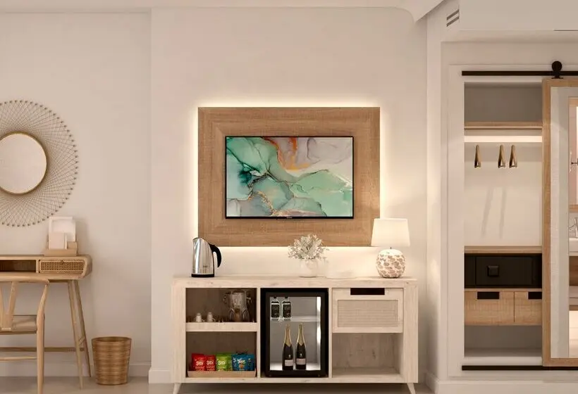 اتاق اساندارد با چشم‌انداز جانبی به دریا, DAIA Slow Beach Hotel Conil - Adults Only Recommended