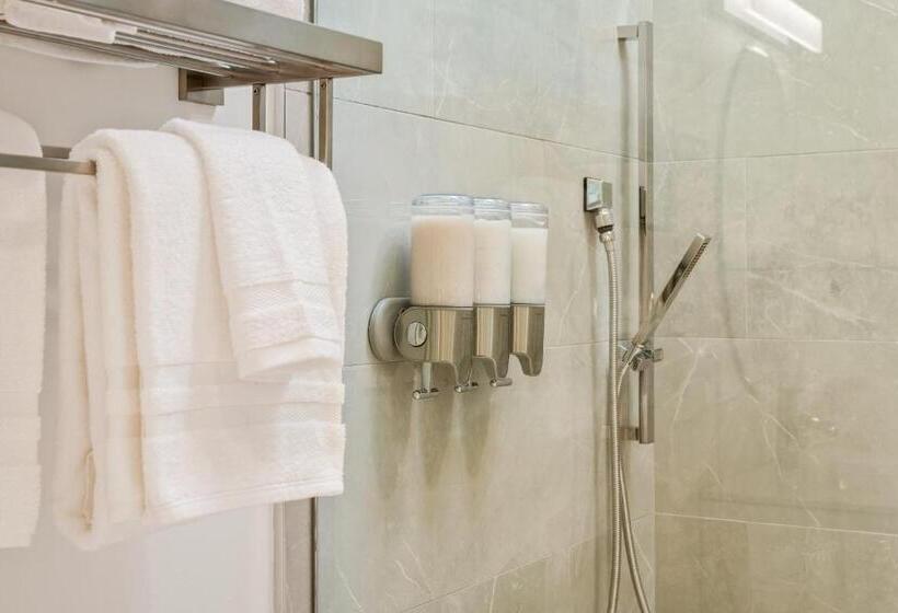 １階の１ベッドルームアパートメント, Boutique Room Steps From Downtown Mall Rose Jean Room 1