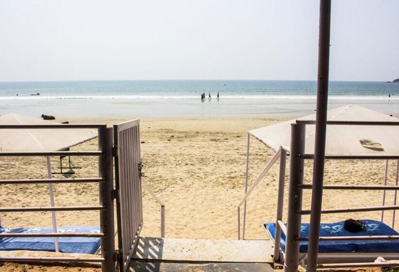 豪华海景房带阳台, Cafe Del Mar Palolem, Goa