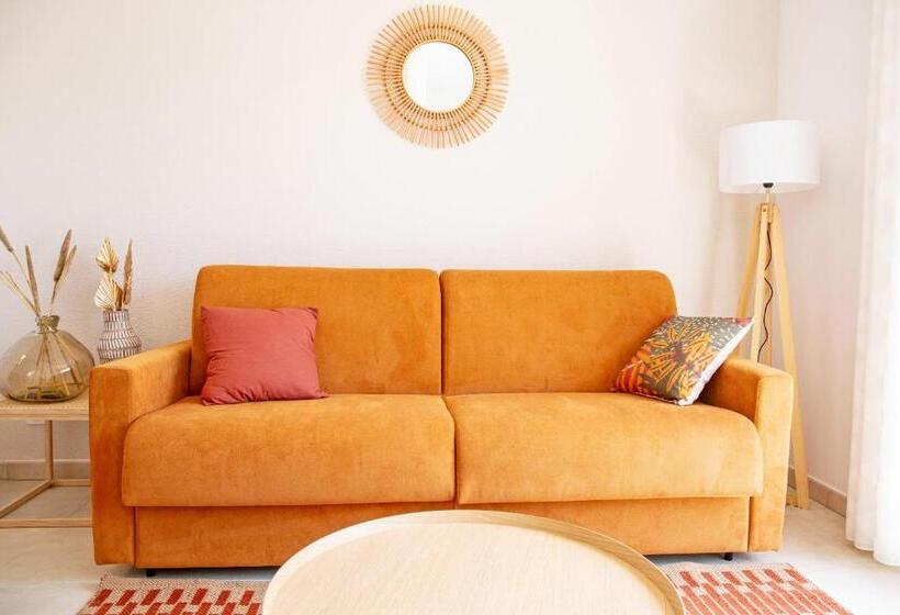 침실 1개 발코니 아파트, Résidence Pierre & Vacances Premium Domaine Du Golfe Du Lion