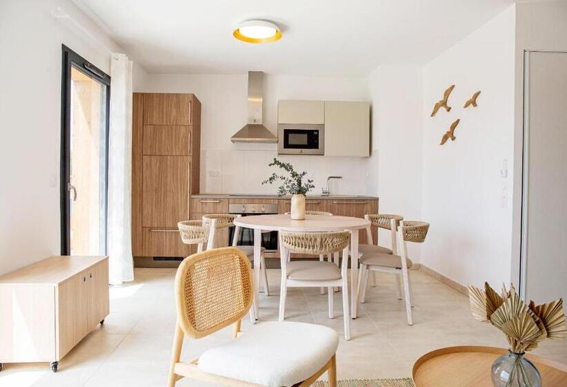 Апартаменты 2 Спальни с Балконом, Résidence Pierre & Vacances Premium Domaine Du Golfe Du Lion