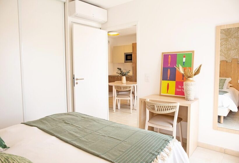 침실 1개 발코니 아파트, Résidence Pierre & Vacances Premium Domaine Du Golfe Du Lion