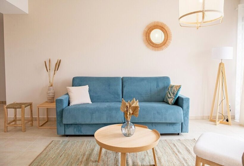 Апартаменты 2 Спальни с Балконом, Résidence Pierre & Vacances Premium Domaine Du Golfe Du Lion