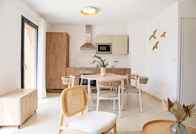 Апартаменты 2 Спальни с Балконом, Résidence Pierre & Vacances Premium Domaine Du Golfe Du Lion