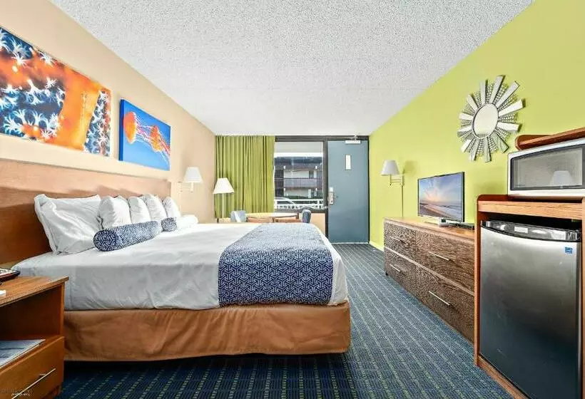 身障者適用キングサイズベッドルーム, Harris House By The Beach