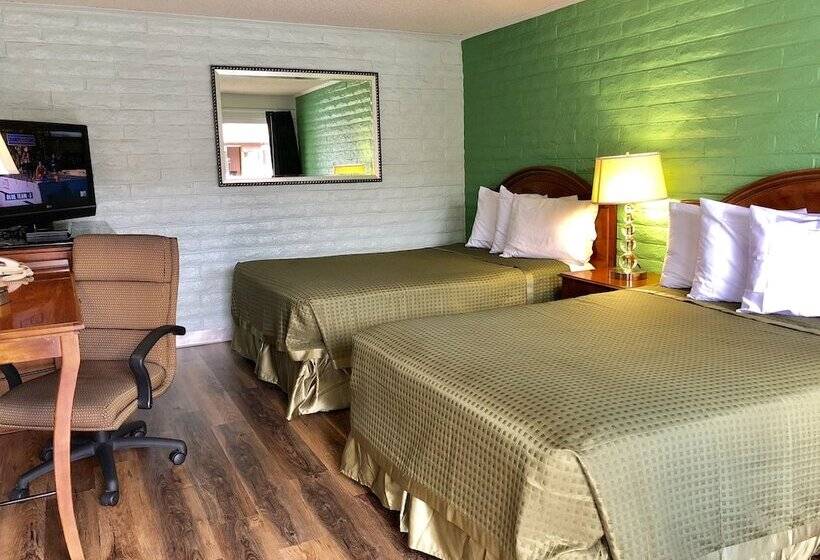 ２ダブルベッドのスタンダードルーム, Hitching Post Studios Inn