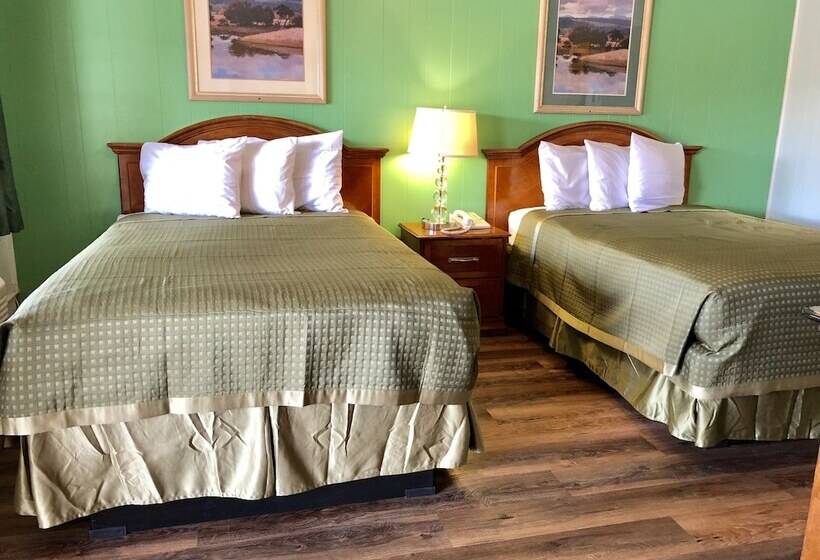 ２ダブルベッドのスタンダードルーム, Hitching Post Studios Inn