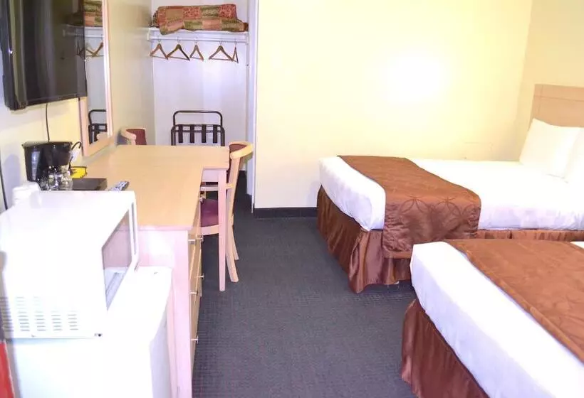 ２ダブルベッドのスタンダードルーム, Passport Inn   By The Falls Ny
