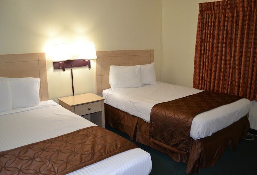 חדר סטנדרט שתי מיטות זוגיות, Passport Inn   By The Falls Ny