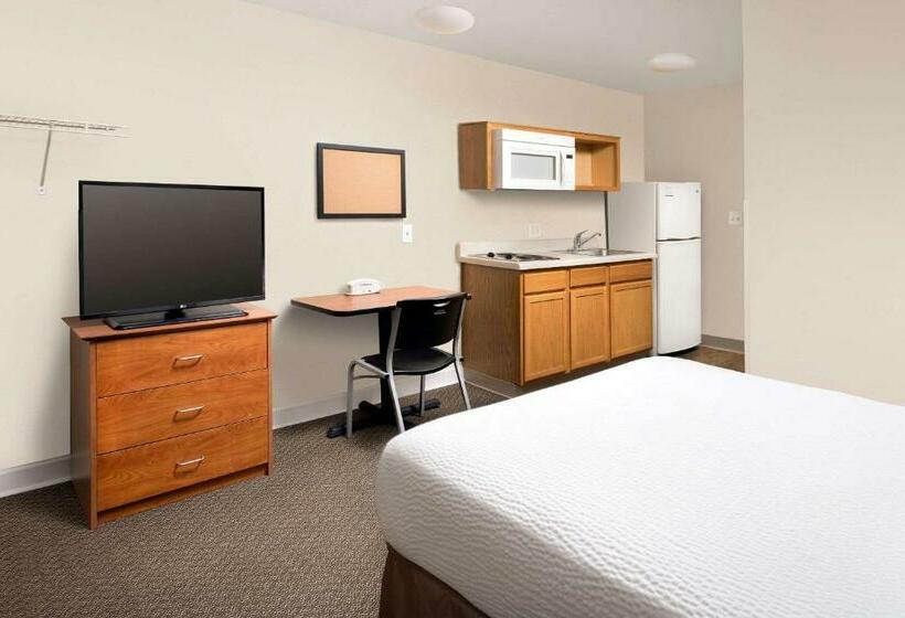 غرفه قياسيه سريرين مزدوجين, Woodspring Suites Greenville Simpsonville