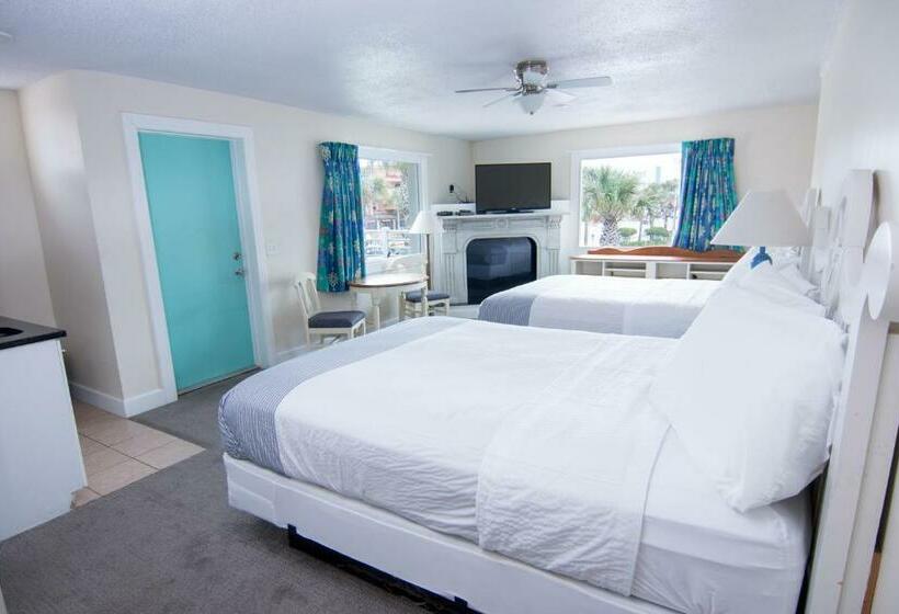 Pokój Standard Łóżko Queen Size, Magic Beach Motel  Vilano Beach, Saint Augustine