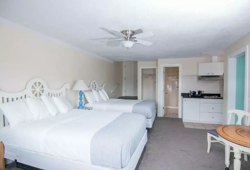 اتاق استاندارد با تخت دو نفره بزرگ, Magic Beach Motel  Vilano Beach, Saint Augustine