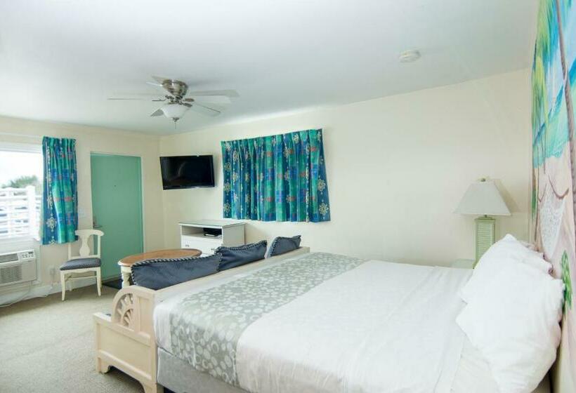 Pokój Standard Łóżko King Size, Magic Beach Motel  Vilano Beach, Saint Augustine