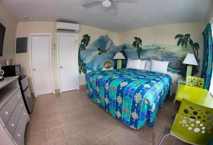 اتاق استاندارد با تخت بزرگ, Magic Beach Motel  Vilano Beach, Saint Augustine