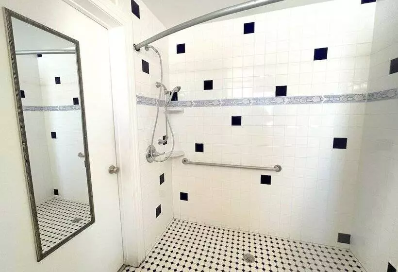 اتاق استاندارد با تخت بزرگ برای معلولان, Magic Beach Motel  Vilano Beach, Saint Augustine