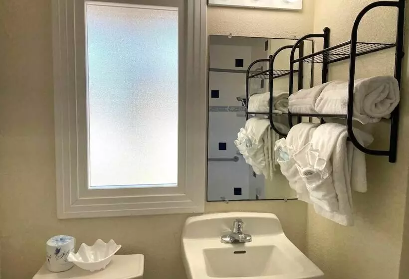 اتاق استاندارد با تخت بزرگ برای معلولان, Magic Beach Motel  Vilano Beach, Saint Augustine