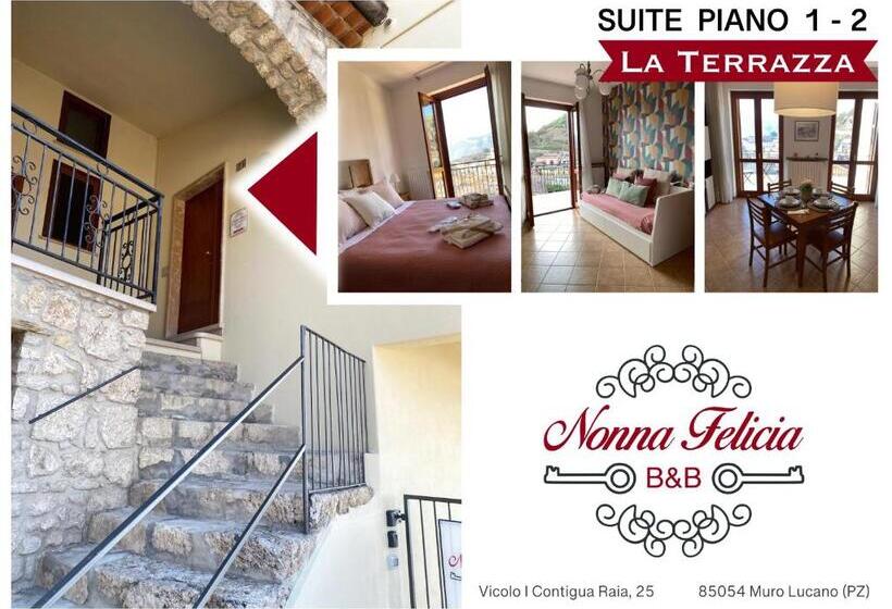 침실 2개 스위트, Nonna Felicia B&b