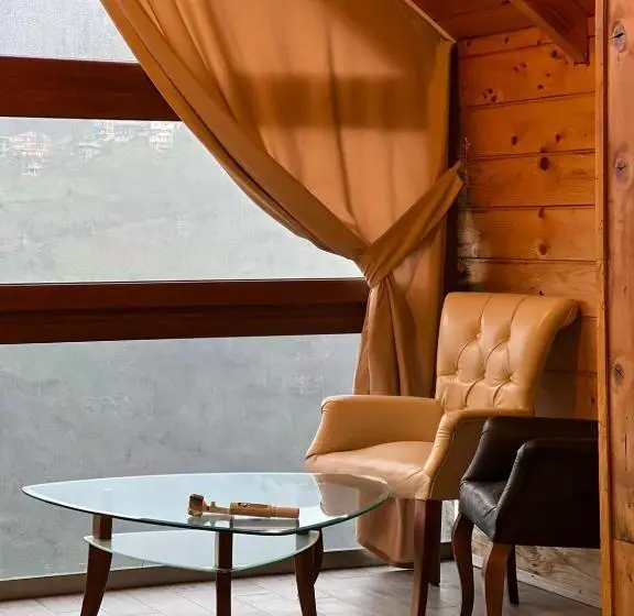 オーシャンビューデラックスルームバルコニー付き, Peruma Otel Bungalov