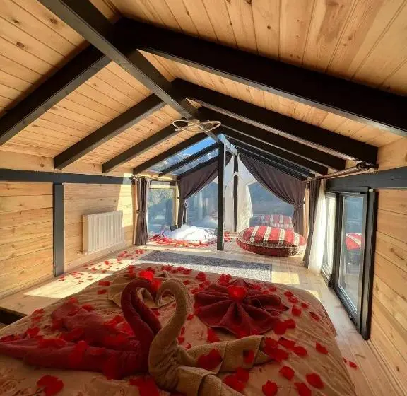 景色の見えるデラックスルーム, Peruma Otel Bungalov