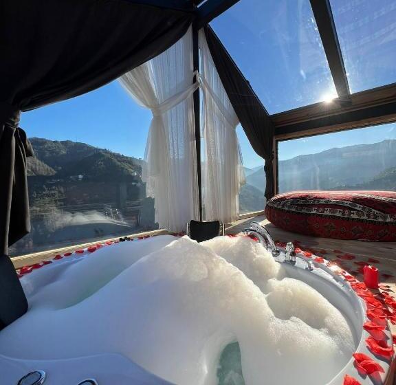 غرفة ديلوكس ذات إطلالة, Peruma Otel Bungalov