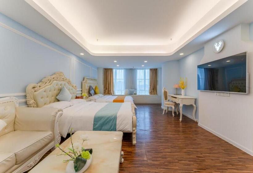 Номер Deluxe, Windsleep International Apartment Hotel Free Delivery To The Venue Of The Canton Fair&cantonese Brea