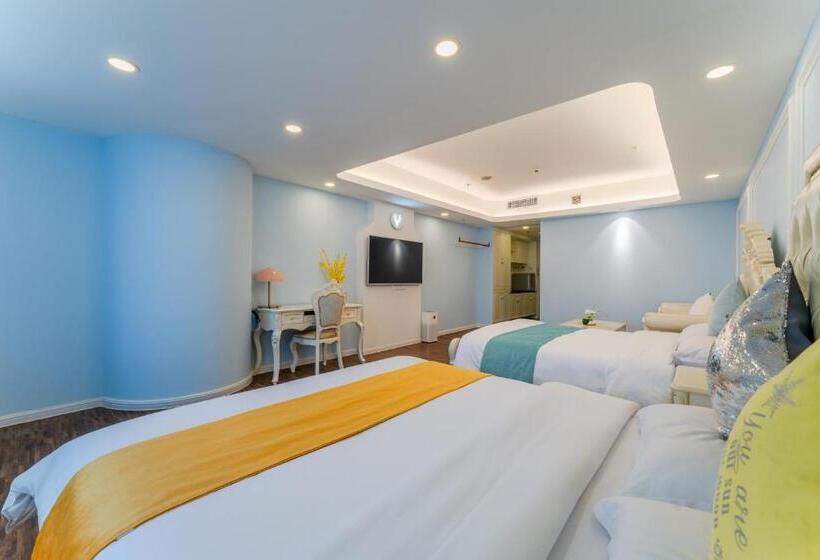 Quarto Deluxe, Windsleep International Apartment Hotel Free Delivery To The Venue Of The Canton Fair&cantonese Brea