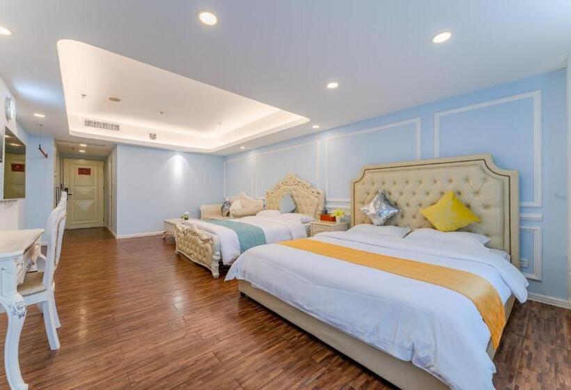 Номер Deluxe, Windsleep International Apartment Hotel Free Delivery To The Venue Of The Canton Fair&cantonese Brea