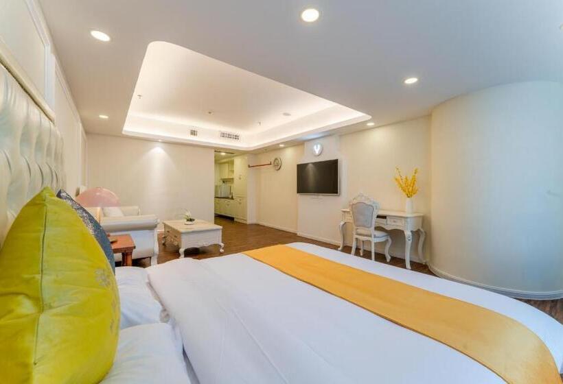 Номер Deluxe, Windsleep International Apartment Hotel Free Delivery To The Venue Of The Canton Fair&cantonese Brea