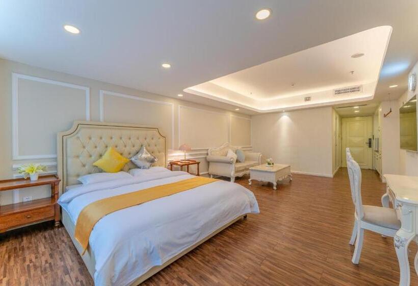 Номер Deluxe, Windsleep International Apartment Hotel Free Delivery To The Venue Of The Canton Fair&cantonese Brea