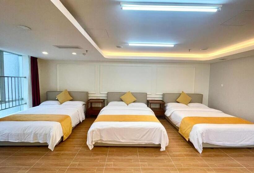 Номер Стандарт Трехместный, Windsleep International Apartment Hotel Free Delivery To The Venue Of The Canton Fair&cantonese Brea