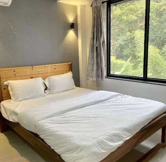 اتاق استاندارد با تخت بزرگ, Kiara Studio Apartment Assagao   Goaround Homes