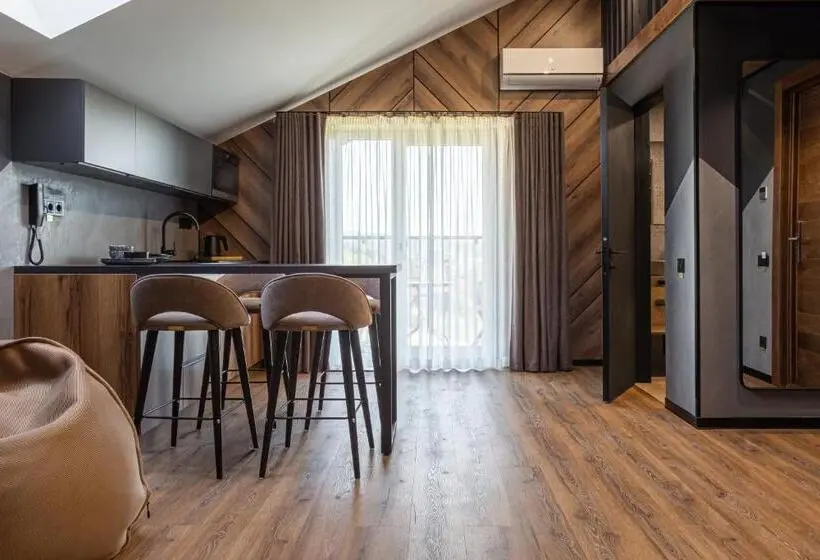 １ベッドルームアパートメント, Didukh Eco Hotel&spa