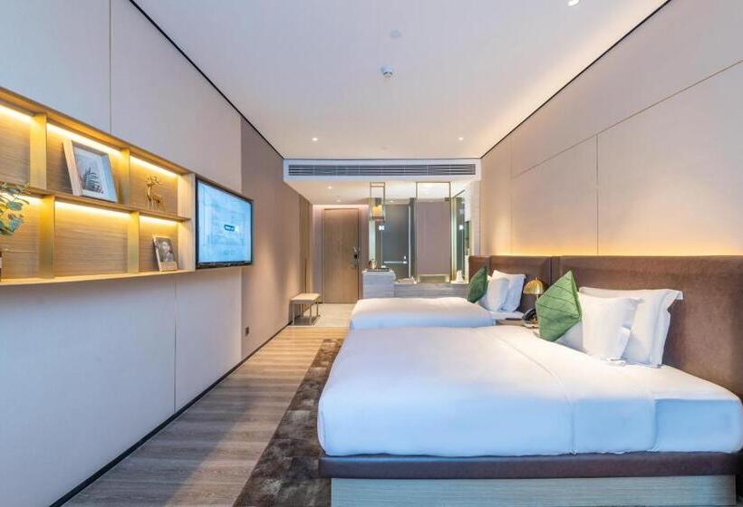 デラックスルーム, Echarm Plus Hotel   Ouzhuang Metro Station Branch