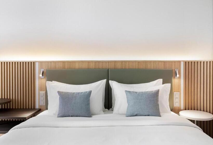 חדר דלוקס,מיטת קינג עם נוף לעיר, Courtyard By Marriott Biel Bienne