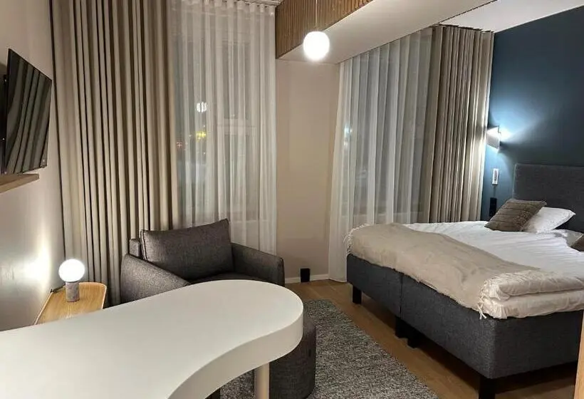اتاق استاندارد با چشمانداز شهر, Grand Post Hotel Rovaniemi