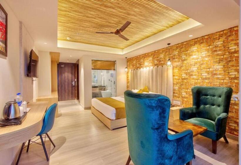 带阳台的豪华间, Katson Castle Dharamshala