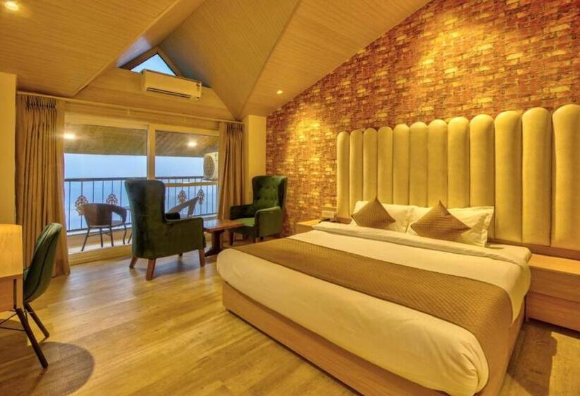 带阳台的豪华间, Katson Castle Dharamshala