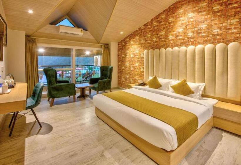 带阳台的豪华间, Katson Castle Dharamshala