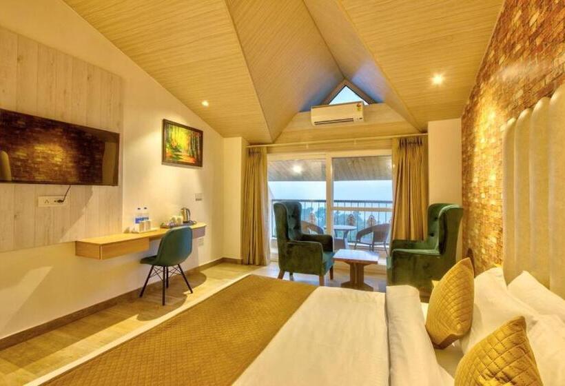 带阳台的豪华间, Katson Castle Dharamshala