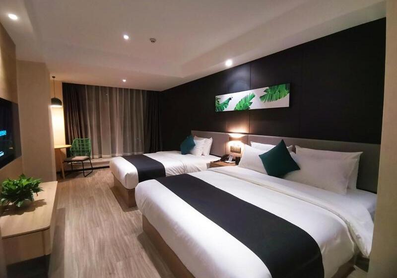 חדר סטנדרט, Thank Inn Plus Chongqing Pengshui Yujing Jiangshan