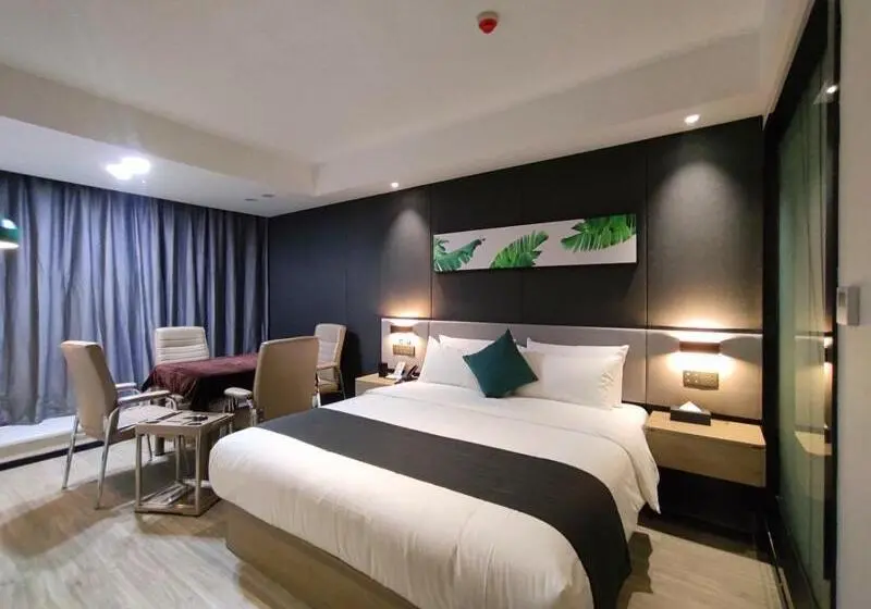 デラックスルーム, Thank Inn Plus Chongqing Pengshui Yujing Jiangshan