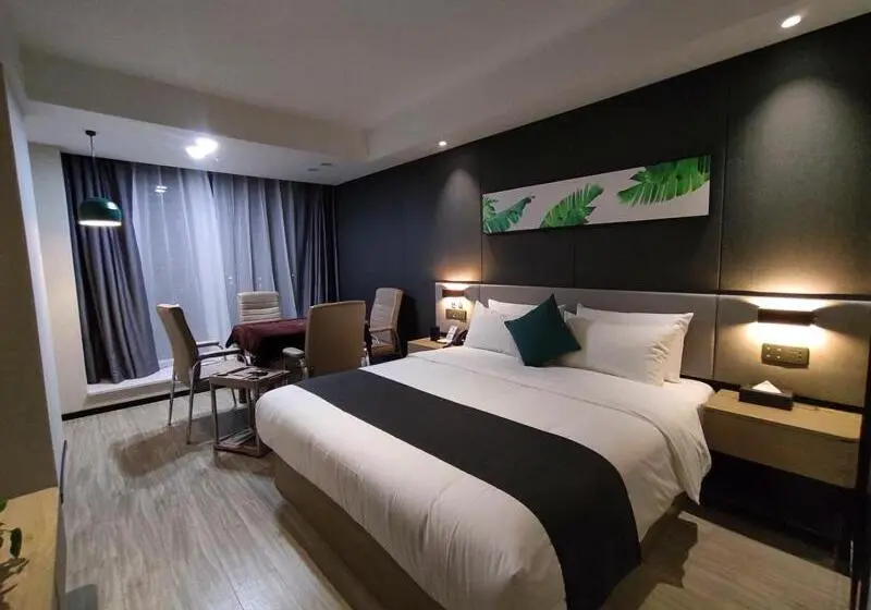 デラックスルーム, Thank Inn Plus Chongqing Pengshui Yujing Jiangshan