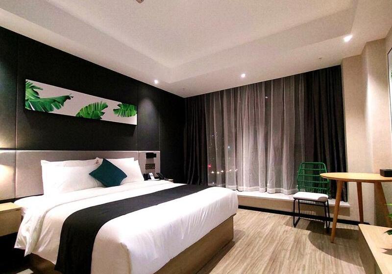 חדר סטנדרטי פלוס, Thank Inn Plus Chongqing Pengshui Yujing Jiangshan